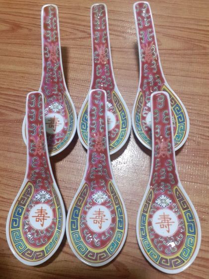 ช้อน-ถ้วยน้ำจิ้ม กระเบื้องกังไส รูปที่ 2