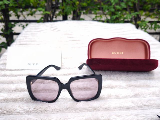 แว่นกันแดด Gucci สีดำ GG0418S รูปที่ 8