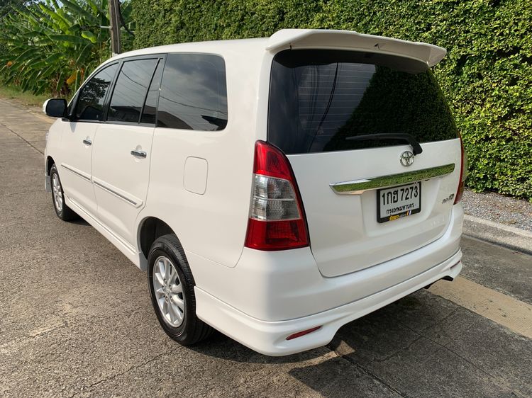 Toyota Innova 2013 2.0 V Utility-car เบนซิน ไม่ติดแก๊ส เกียร์อัตโนมัติ ขาว รูปที่ 4