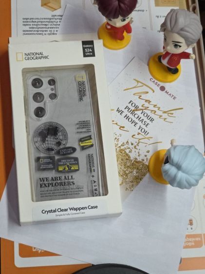 เคส samsung Galaxy S 24 Ultra ของแท้ แบรนด์ NATIONAL GEOGRAPHIC สวยงามมากๆ สภาพใหม่เหมือนมือ1 ไร้รอย ทักมาขอชมได้ครับผม รูปที่ 4