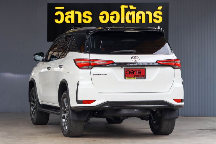 Toyota Fortuner 2020 2.4 Legender Utility-car ดีเซล ไม่ติดแก๊ส เกียร์อัตโนมัติ ขาว รูปที่ 4