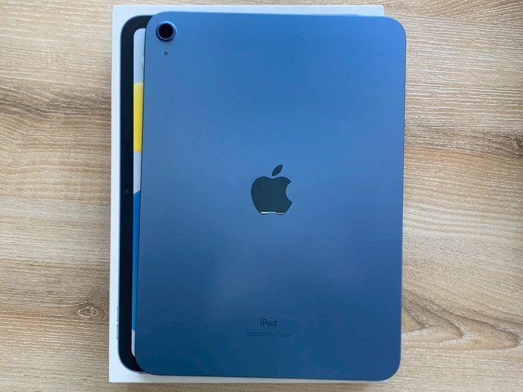 🍎iPad Gen 10th 64GB Wifi Blue สภาพดีไร้รอยตก ครบกล่อง🍎 รูปที่ 2