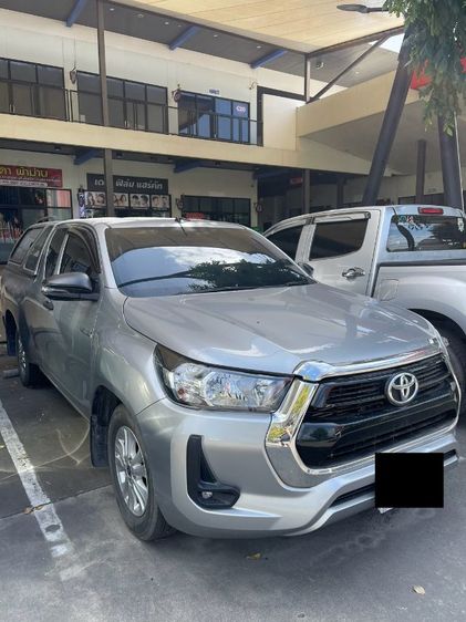 Toyota Hilux Revo 2022 2.4 E Pickup ดีเซล ไม่ติดแก๊ส เกียร์อัตโนมัติ เทา รูปที่ 3