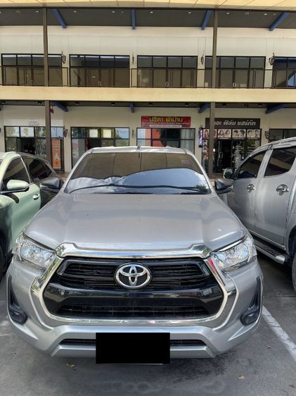 Toyota Hilux Revo 2022 2.4 E Pickup ดีเซล ไม่ติดแก๊ส เกียร์อัตโนมัติ เทา รูปที่ 2