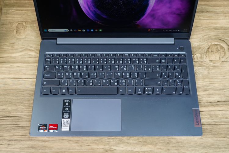 Lenovo IdeaPad Slim 3 Ryzen5-7530U Ram8 SSD512 จอ15.6 FHD IPS สเปคดี ทำงานเก่ง คีย์บอร์ดไฟมีแป้นตัวเลขแยก บางเบาพกพาง่าย ขายเพียง 9,990.- รูปที่ 5