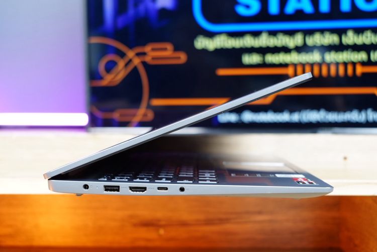 Lenovo IdeaPad Slim 3 Ryzen5-7530U Ram8 SSD512 จอ15.6 FHD IPS สเปคดี ทำงานเก่ง คีย์บอร์ดไฟมีแป้นตัวเลขแยก บางเบาพกพาง่าย ขายเพียง 9,990.- รูปที่ 7