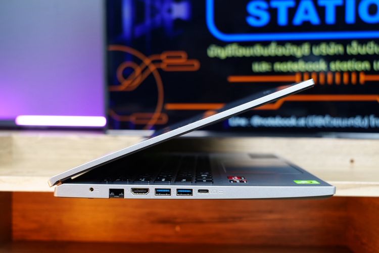 Acer Aspire 3 Ryzen7-5700U Ram16 SSD512 จอ15.6 FHD IPS สเปคสูง ตัวเครื่องสวยบางเบา ขายเพียง 9,990.- รูปที่ 7