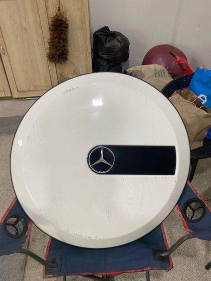 ครอบยางอะไหล่ท้ายรถBenz G350 G400 W463แท้ รูปที่ 5