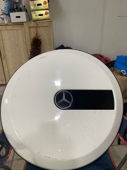 ครอบยางอะไหล่ท้ายรถBenz G350 G400 W463แท้