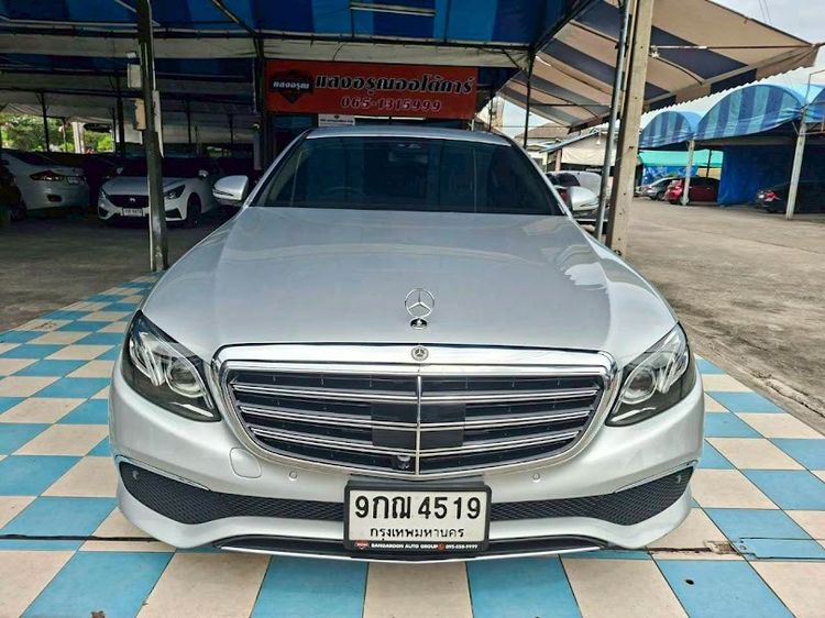 Mercedes-Benz E-Class 2019 E350 Sedan ปลั๊กอินไฮบริด (PHEV) ไม่ติดแก๊ส เกียร์อัตโนมัติ บรอนซ์เงิน รูปที่ 2