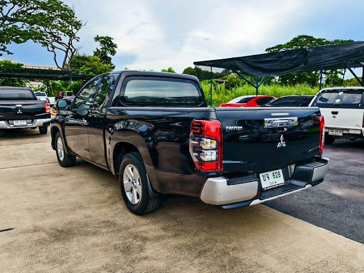 Mitsubishi Triton 2020 All New Mega Cab 2.5 GLX Pickup ดีเซล ไม่ติดแก๊ส เกียร์ธรรมดา ดำ รูปที่ 4