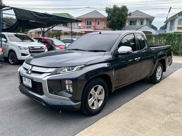 รถ Mitsubishi Triton All New Mega Cab 2.5 GLX สี เทา
