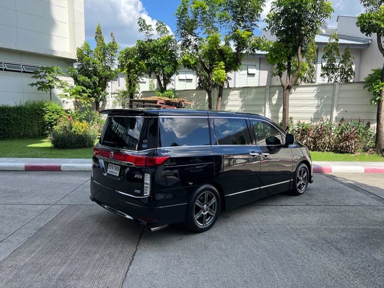Nissan Elgrand 2012 2.5 High Way Star Van เบนซิน ไม่ติดแก๊ส เกียร์อัตโนมัติ ดำ รูปที่ 3
