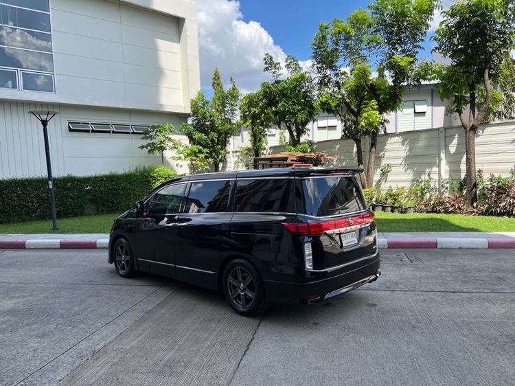 Nissan Elgrand 2012 2.5 High Way Star Van เบนซิน ไม่ติดแก๊ส เกียร์อัตโนมัติ ดำ รูปที่ 4