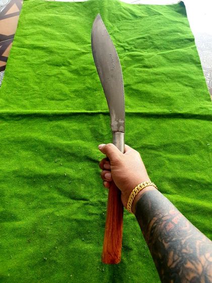 มีดม่วงหวานของแท้ แหนบตีร้อนพร้อมด้ามไม้สวยๆ รูปที่ 2