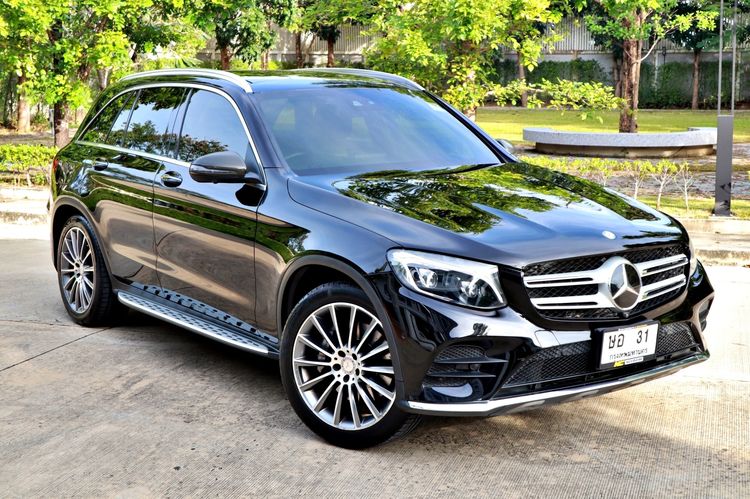 Mercedes-Benz GLC-Class 2016 GLC250d Utility-car ดีเซล ไม่ติดแก๊ส เกียร์อัตโนมัติ ดำ รูปที่ 2