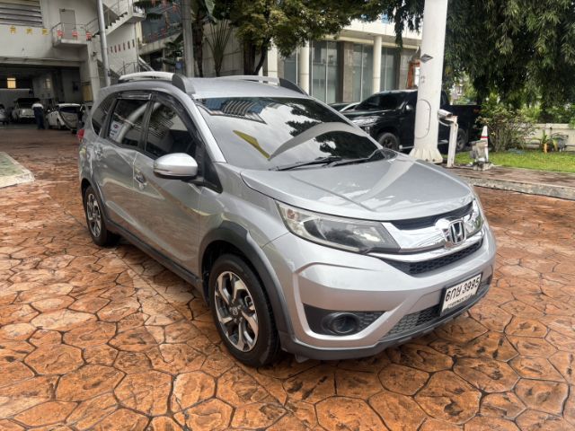 Honda BR-V 2017 1.5 V Sedan เบนซิน ไม่ติดแก๊ส เกียร์อัตโนมัติ เทา รูปที่ 2