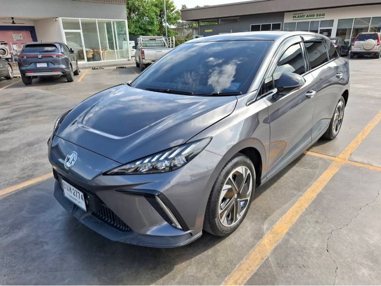 รถ MG MG4 Electric สี เทา