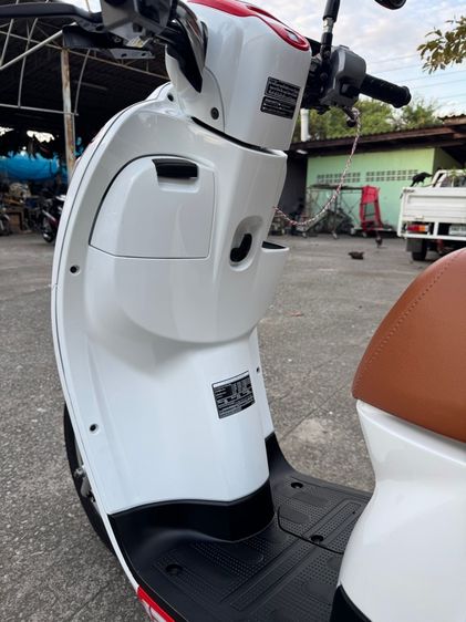 HONDA Scoopy หัวฉีดออโต้สตาร์ทมือรถใช้น้อยเครื่องดีมากสีสวยมากต้องมาดูของจริง รูปที่ 14