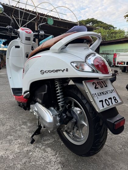 HONDA Scoopy หัวฉีดออโต้สตาร์ทมือรถใช้น้อยเครื่องดีมากสีสวยมากต้องมาดูของจริง รูปที่ 9