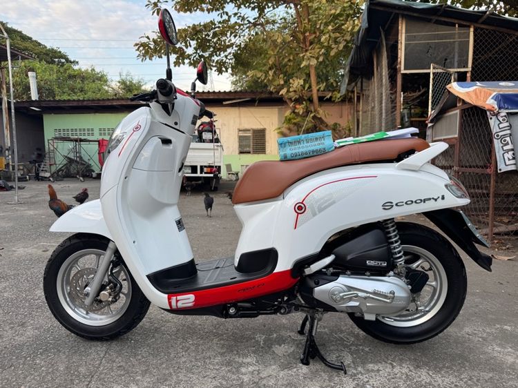 HONDA Scoopy หัวฉีดออโต้สตาร์ทมือรถใช้น้อยเครื่องดีมากสีสวยมากต้องมาดูของจริง รูปที่ 3