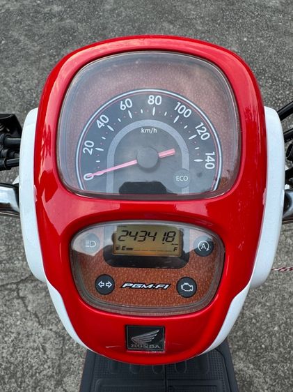 HONDA Scoopy หัวฉีดออโต้สตาร์ทมือรถใช้น้อยเครื่องดีมากสีสวยมากต้องมาดูของจริง รูปที่ 4