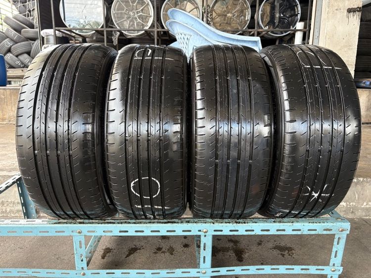 ยางDUNLOP225-45-17 ปี24 ปีแท้  ใส่แทน 215-45-17 ได้เลยจ้า