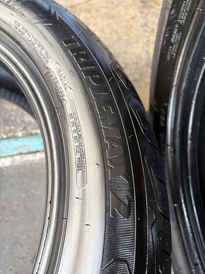ยางGOODYEAR225-55-18 ปี24 ปีแท้  ใส่แทน 215-55-18 กับ 235-50-18 ได้เลยจ้า รูปที่ 10
