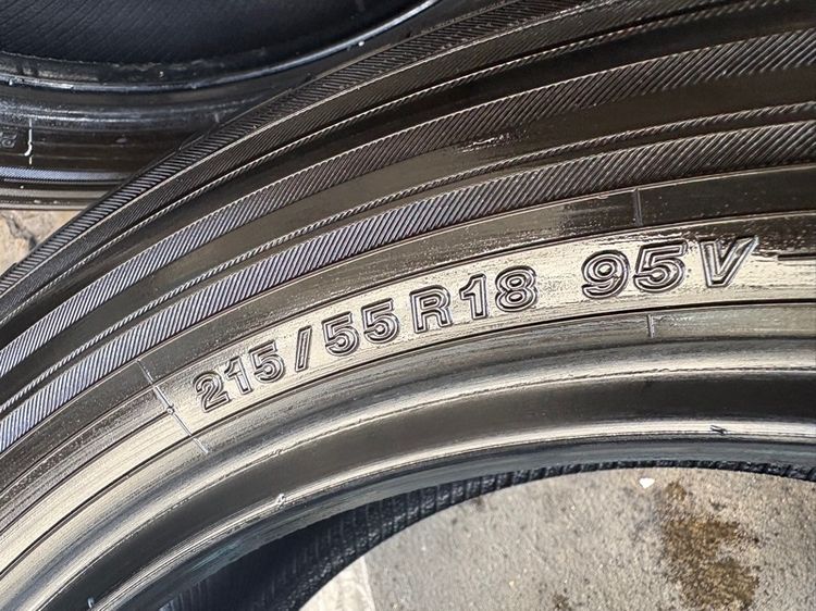 ยางYOKOHAMA215-55-18 ปี24 ปีแท้  รูปที่ 8