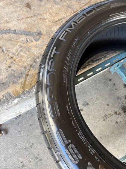 ยางDUNLOP225-55-18 ปี23 ปีแท้  ใส่แทน 215-55-18 กับ 235-50-18 ได้เลยจ้า รูปที่ 10