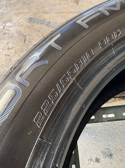 ยางDUNLOP225-55-18 ปี23 ปีแท้  ใส่แทน 215-55-18 กับ 235-50-18 ได้เลยจ้า รูปที่ 8