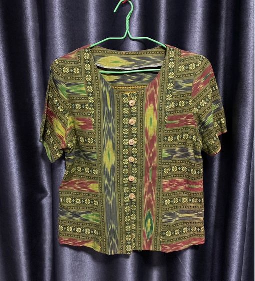 ผ้าไหมแท้ได้ทั้งเสื้อและกระโปรง รูปที่ 11