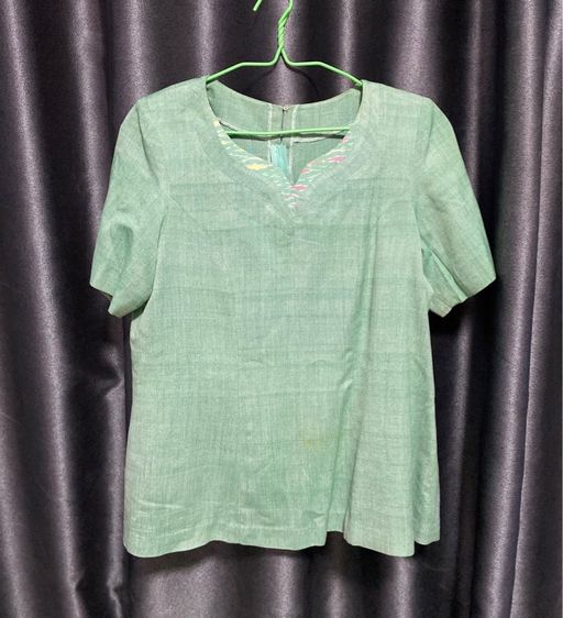 ผ้าไหมแท้ได้ทั้งเสื้อและกระโปรง รูปที่ 7