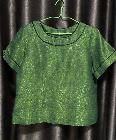 ผ้าไหมแท้ได้ทั้งเสื้อและกระโปรง รูปที่ 3