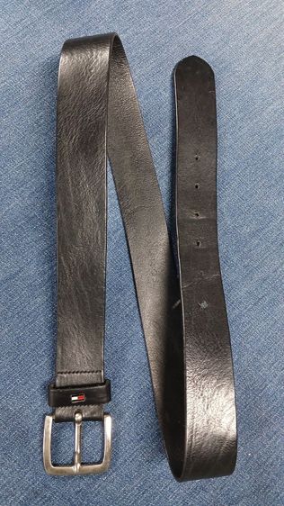 เข็มขัดหนังแท้ TOMMY เอว 33 ถึง 38 กว้าง 1.4 ยาวรวมหัว 43 หนังสวย สภาพหล่อ มีรอยตามใช้ รูปที่ 7