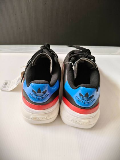 รองเท้า Adidas Stan Smith Millencon สำหรับผู้หญิง ไซส์ 6 UK สีดำ น้ำเงิน และแดง สภาพใหม่ รูปที่ 4