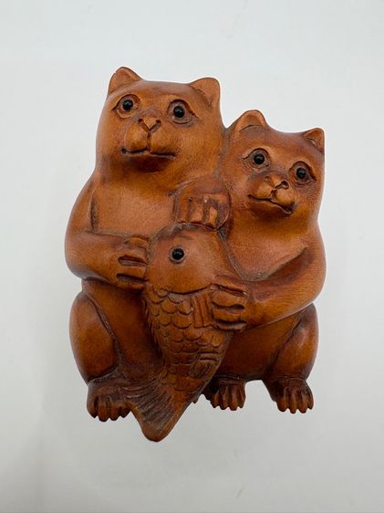 ไม้แกะสลักญี่ปุ่น เน็ตสึเกะ