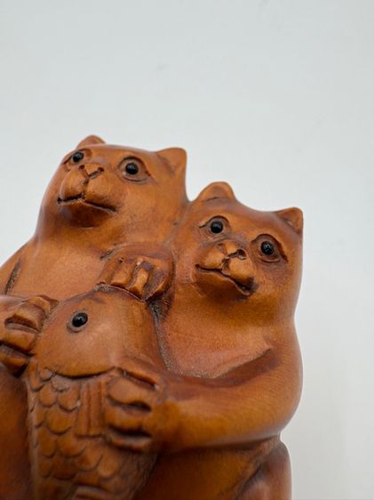 ไม้แกะสลักญี่ปุ่น เน็ตสึเกะ รูปที่ 8