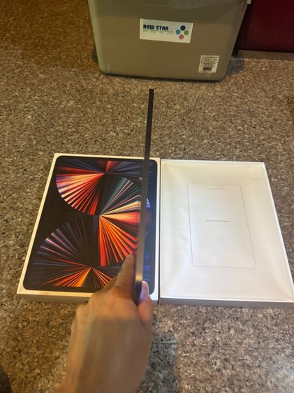 ขายiPadPro12.9 M1 สีSpace Gray256 มีกล่องอีมี่ตรงไร้รอยตกใดๆจอสวยกริปหายากมากๆได้ใช้งานดีสูนTrueถูกๆ รูปที่ 5