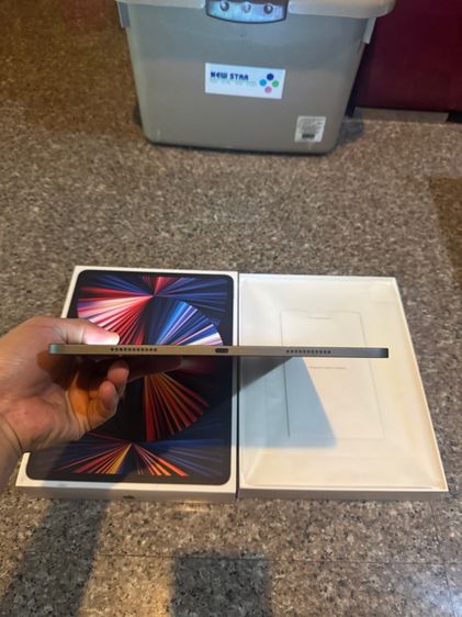 ขายiPadPro12.9 M1 สีSpace Gray256 มีกล่องอีมี่ตรงไร้รอยตกใดๆจอสวยกริปหายากมากๆได้ใช้งานดีสูนTrueถูกๆ รูปที่ 4