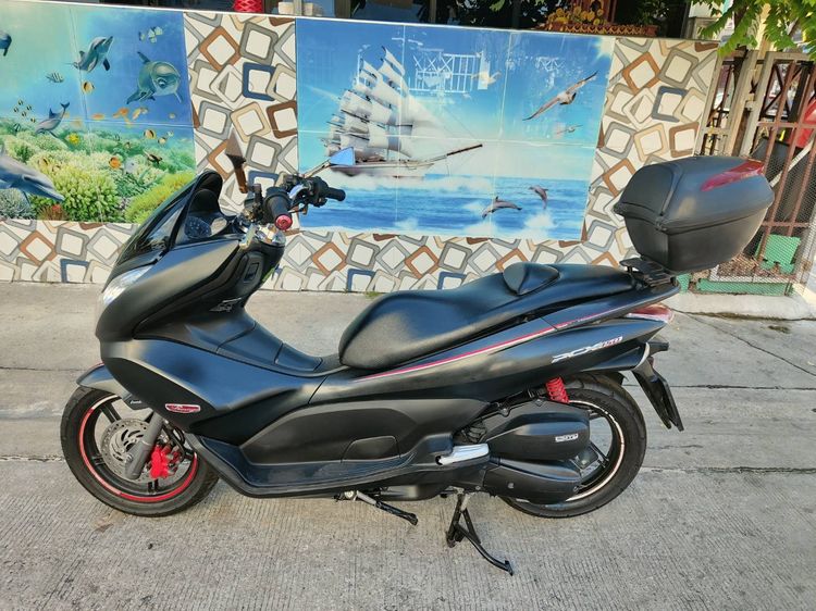 🛵ยังไงก็ขาย PCX 150 ปี 56 เครื่องดี สีสวย สตาร์ทมือ  เล่มชุดโอนครบ+เปลี่ยนถ่ายน้ำมันเครื่องฟรี ส่งฟรี30 ก.ม รูปที่ 2