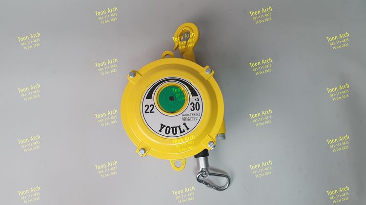 อุปกรณ์เครื่องมือช่าง รอกสปริง Spring Balancer 22-30kg สภาพใหม่
