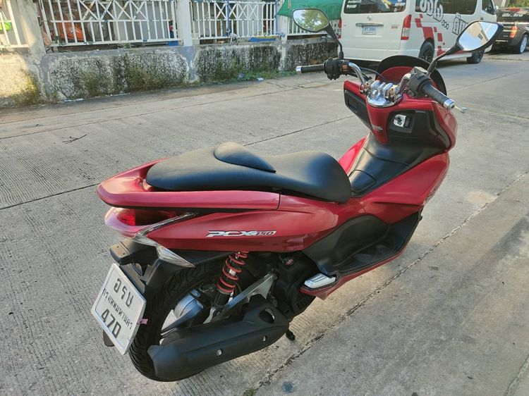 🛵ยังไงก็ขาย PCX 150 ปี 55 เครื่องดี สีสวย สตาร์ทมือ เล่มชุดโอนครบ+เปลี่ยนถ่ายน้ำมันเครื่องฟรี ส่งฟรี30 ก.ม รูปที่ 7