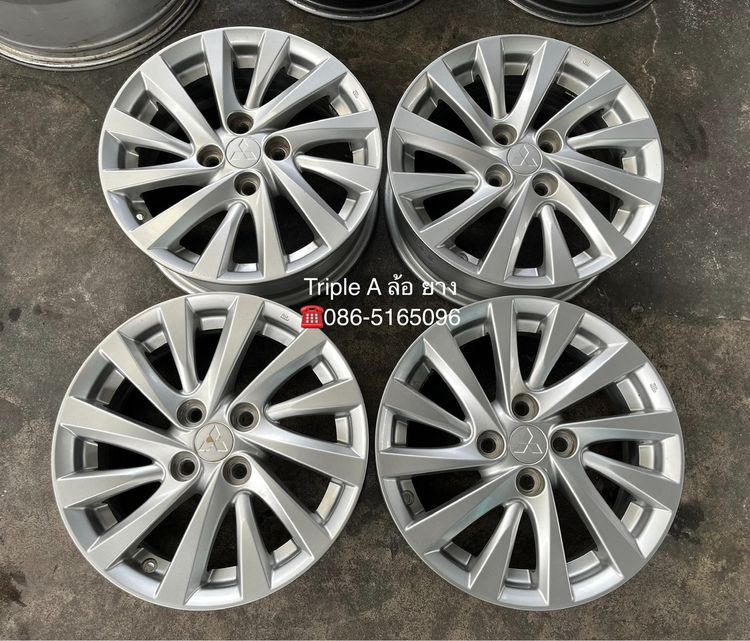 ✨ล้อแม็ก✨Mitsu Attrage ขอบ 15 สีบอร์น💖สภาพสวย💖 รูปที่ 7