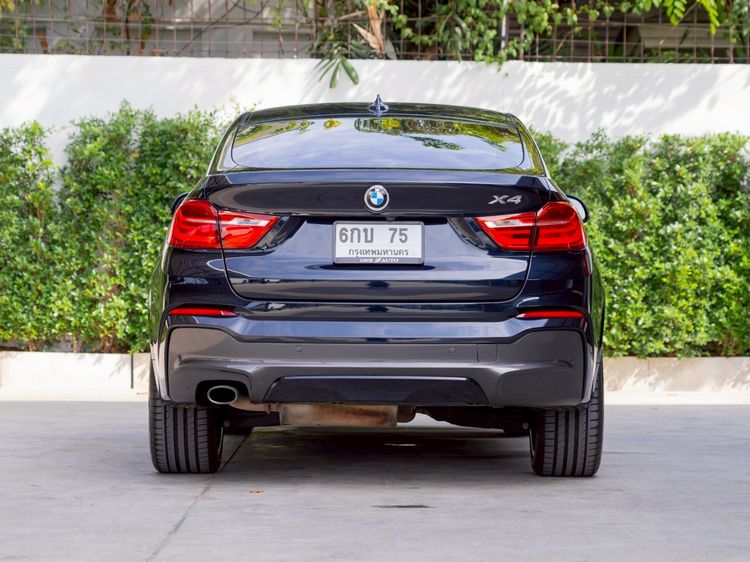 BMW X4 2017 2.0 xDrive20d M Sport 4WD Sedan ดีเซล ไม่ติดแก๊ส เกียร์อัตโนมัติ น้ำเงิน รูปที่ 4
