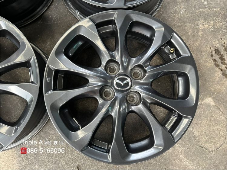 ✨ล้อแม็ก✨Mazda 2 Skyactive ขอบ 15 สีดำมิดไนท์ รูปที่ 3