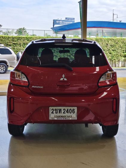 Mitsubishi Mirage 2021 1.2 Glx Limited Edition Sedan เบนซิน ไม่ติดแก๊ส เกียร์อัตโนมัติ แดง รูปที่ 4