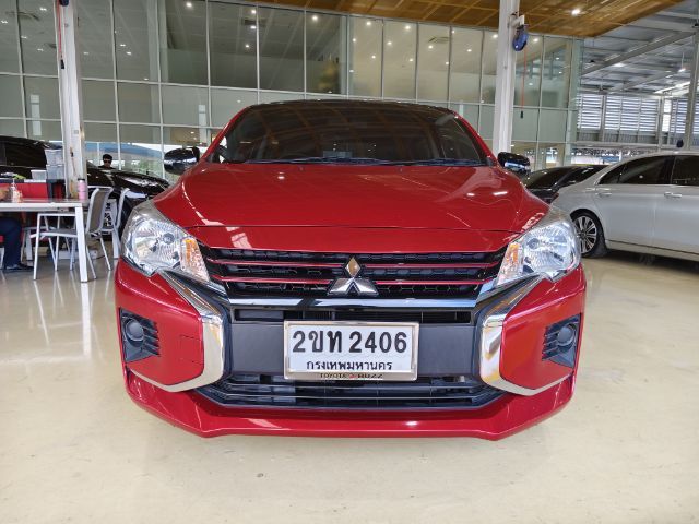 Mitsubishi Mirage 2021 1.2 Glx Limited Edition Sedan เบนซิน ไม่ติดแก๊ส เกียร์อัตโนมัติ แดง รูปที่ 2