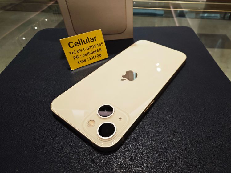 iPhone 13 128GB Batt100 ประกันศูนย์ไทย7เดือน ไร้รอย ครบกล่อง รูปที่ 3