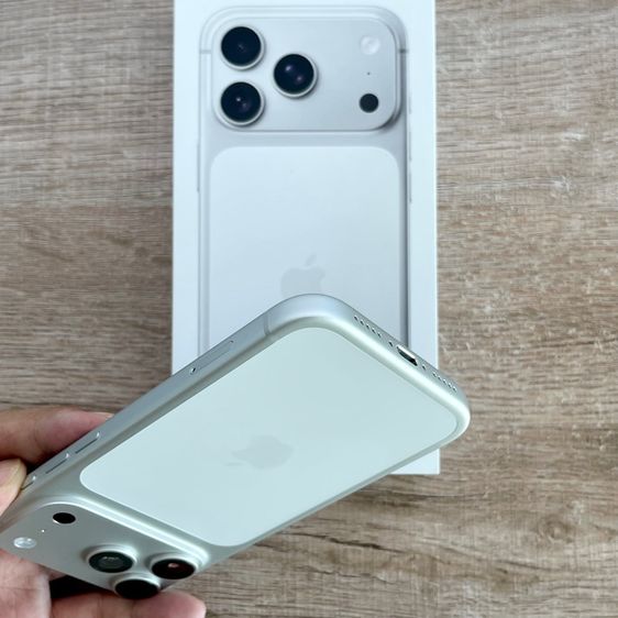 อายุ 7 วัน iPhone 17 Pro 256 Silver รอบชาร์จ 4 แบต 100 ใหม่กริ๊บ ไร้ตำหนิ ครบยกกล่อง ซื้อ Apple Care Plus ได้ รูปที่ 14